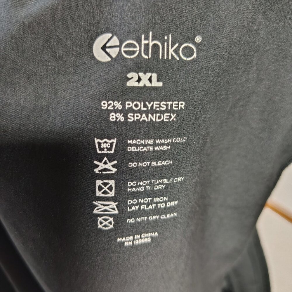 Ethika‎ Shorts Mens Size XXL Black White Hybrid Board - Picture 11 of 12